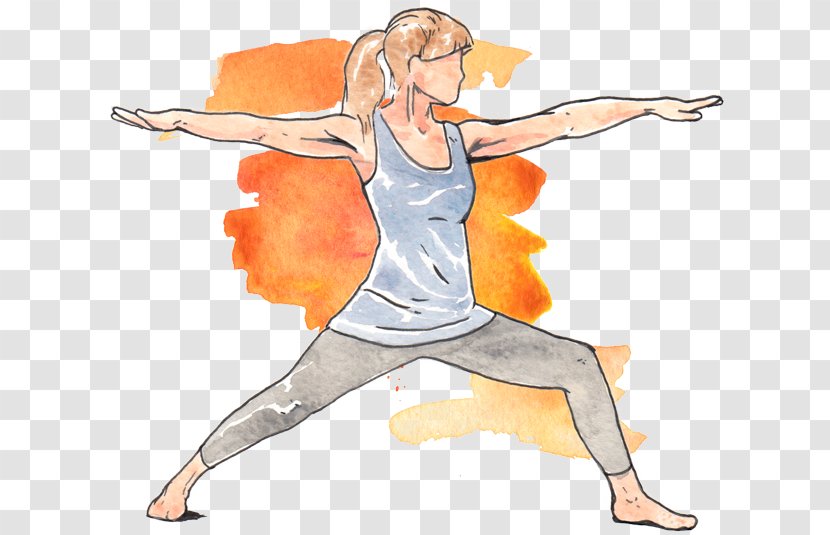 Physical Fitness Cartoon Performing Arts Hip - Silhouette - Corporate Yoga Transparent PNG