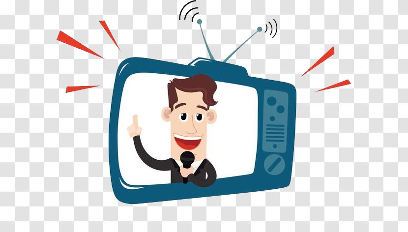 Drawing Photography Television Illustration - Technology - The Man With Receiver On Transparent PNG