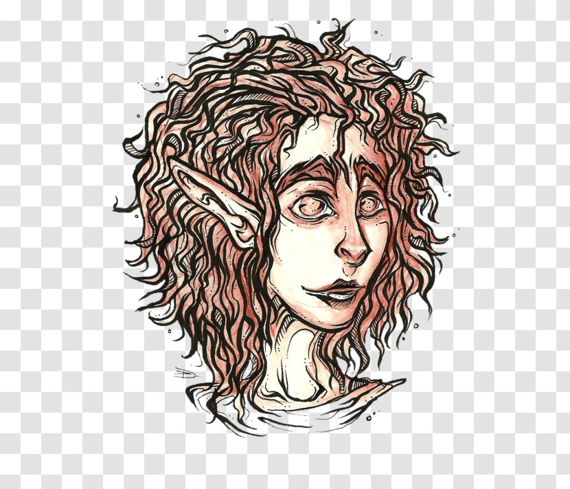 Homo Sapiens Hair Coloring Facial Sketch - Face Transparent PNG