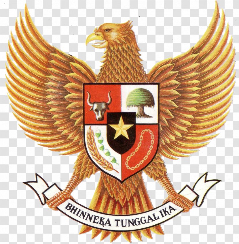 National Emblem Of Indonesia Pancasila Garuda Pertamina - Logo - Symbol Transparent PNG