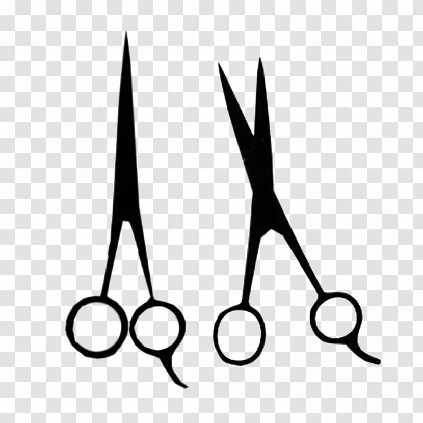 Comb Hair-cutting Shears Hairdresser Scissors Hairstyle - Hair Vector Transparent PNG