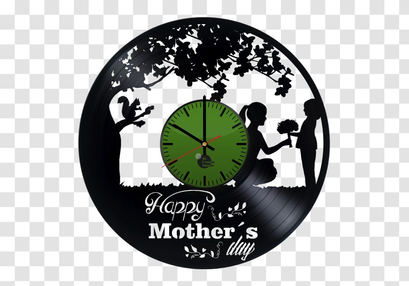 Mother's Day Gift Clock Valentine's - Parede - Mother Transparent PNG