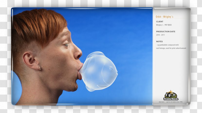 Chin Jaw Ear Nose - Chewing Gum Transparent PNG