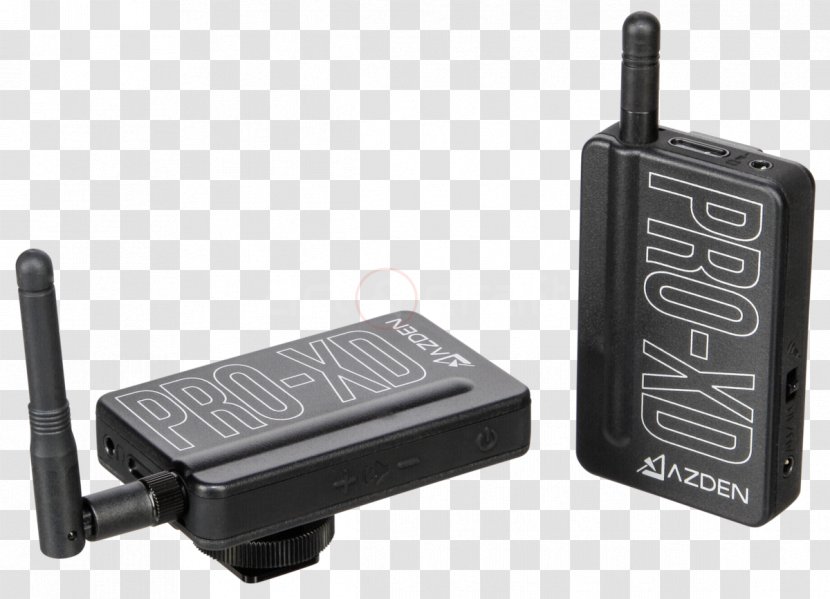Azden PRO-XD Wireless Microphone Hardware/Electronic Video Service - Aqt Camera Transparent PNG