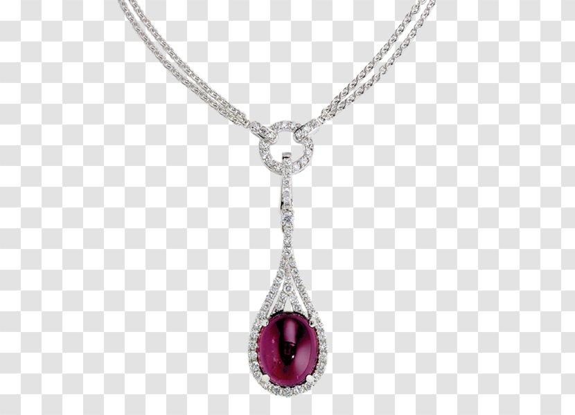 Ruby Charms & Pendants Necklace Body Jewellery Transparent PNG