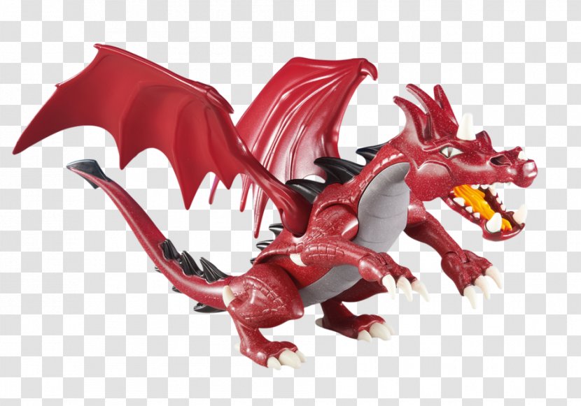 Playmobil Hamleys Toy Dragon Online Shopping - Figurine - Red Dragon# Transparent PNG