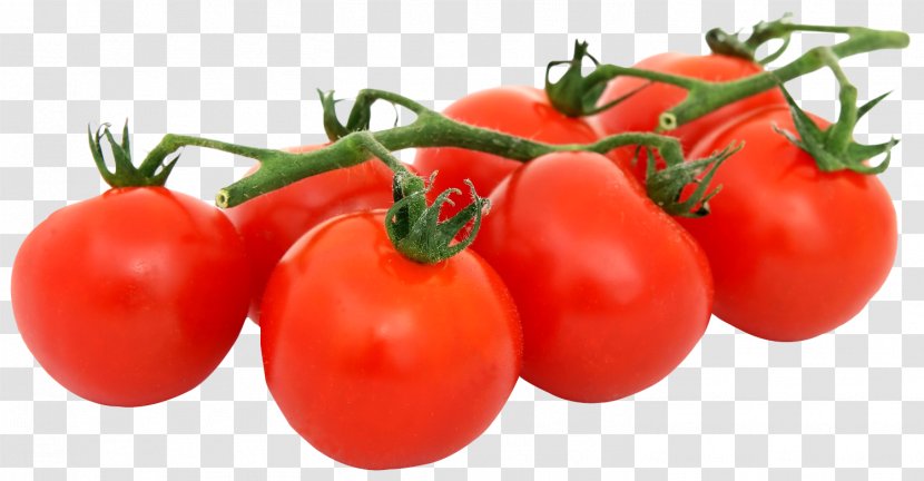 Tomato Pizza Organic Food Vegetarian Cuisine Vegetable - Cauliflower - Bunch Of Fresh Tomatoes Transparent PNG