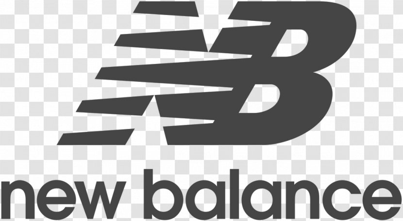 Logo New Balance Brand Shoe Calzado Deportivo - Monochrome Transparent PNG
