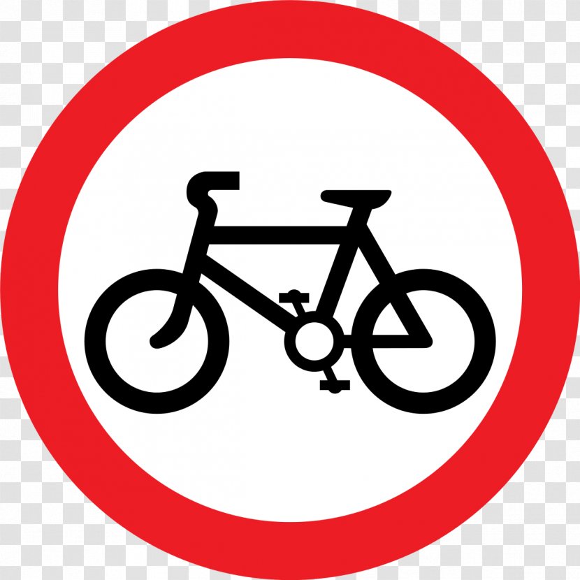 Road Signs In Singapore Bicycle Cycling Traffic Sign - Symbol Transparent PNG