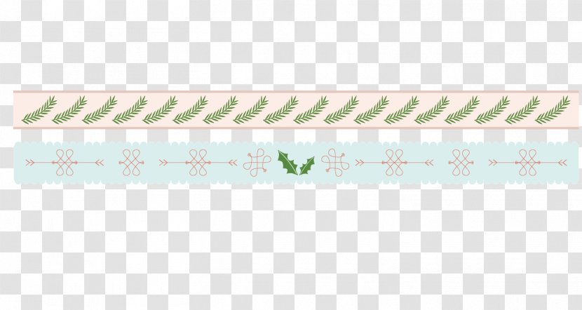 Line Christmas - Motif - Edge Dividing Lines Transparent PNG