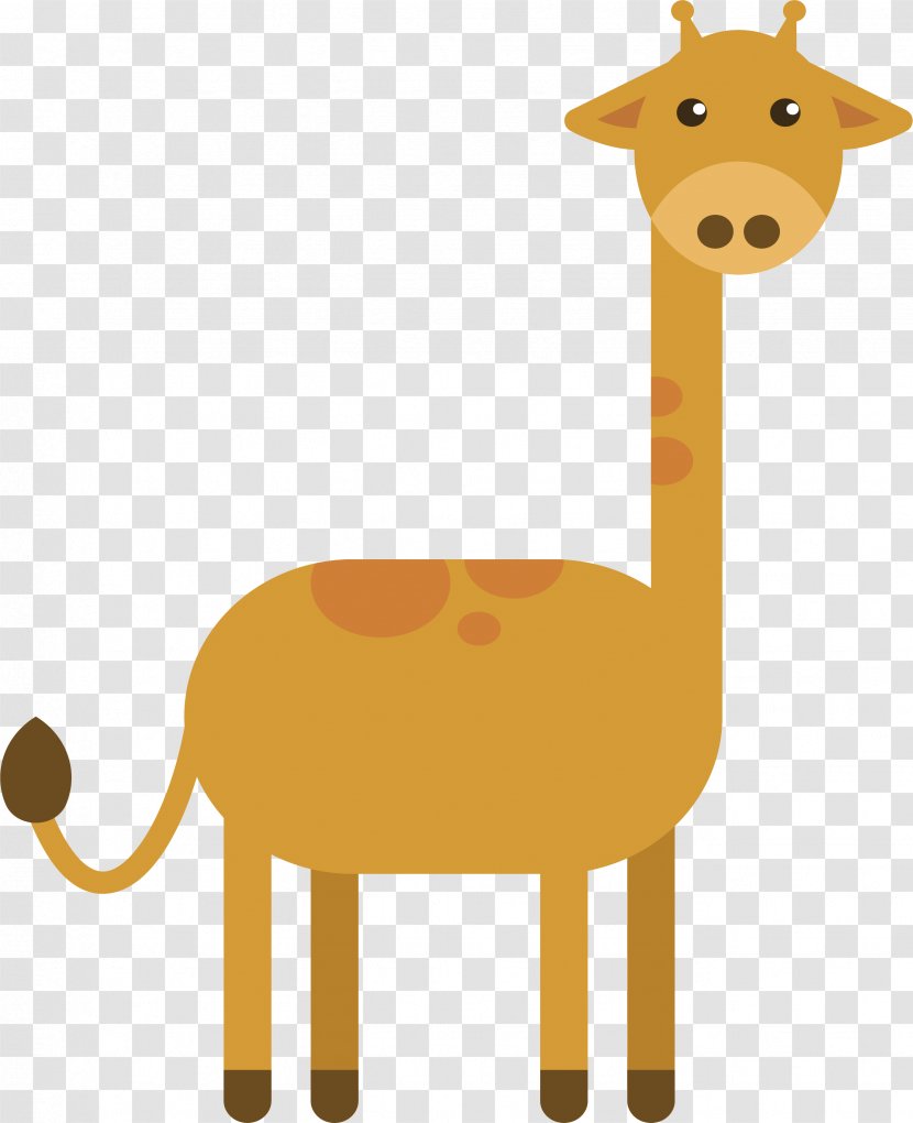 Northern Giraffe Cartoon Comics Transparent PNG