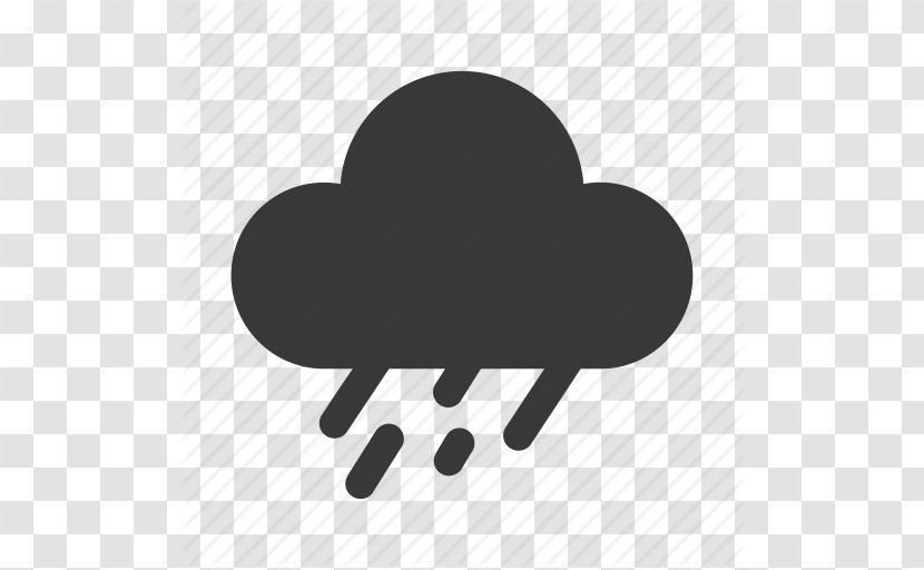 Rain Cloud Storm - Icon Drawing Transparent PNG