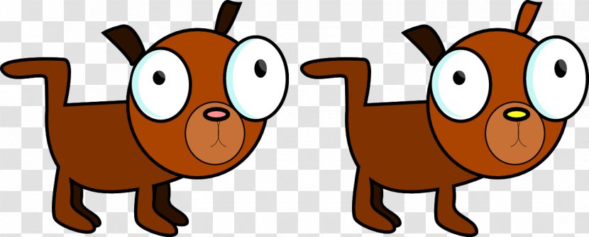 Dog Puppy Clip Art - Spot The Difference Transparent PNG