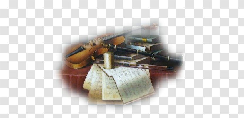 Oil Painting Musical Instruments Still Life - Heart Transparent PNG