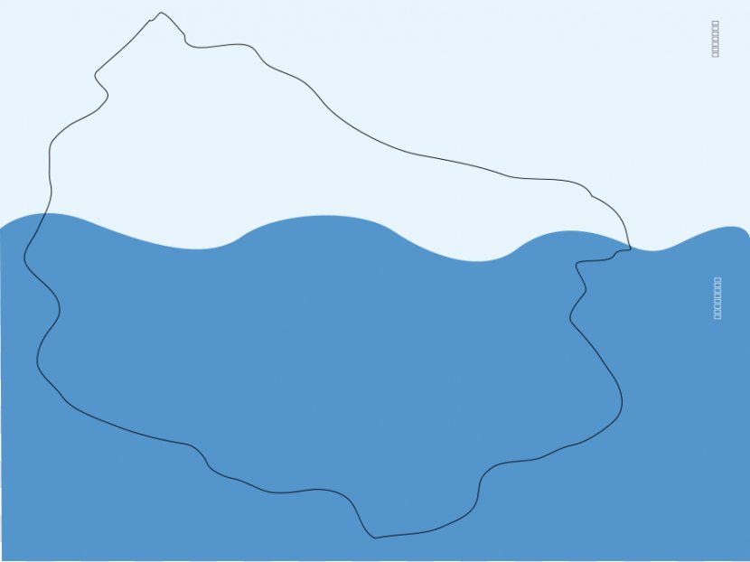 Map Sky Water Area Angle - Iceberg Cliparts Transparent PNG