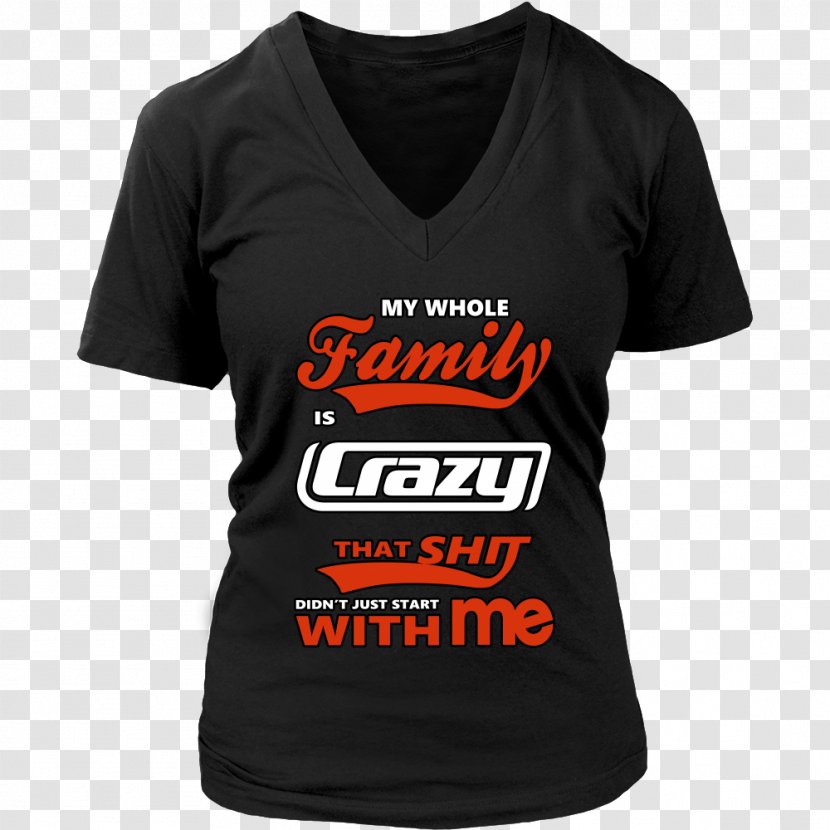 T-shirt Hoodie Top Gift - Shirt - Black Family Transparent PNG