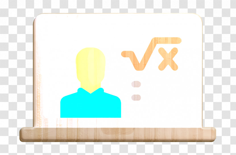 E-Learning Icon Video Player Icon Teacher Icon Transparent PNG