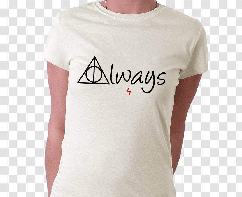 T-shirt Harry Potter Sleeve Professor Severus Snape - Heart Transparent PNG
