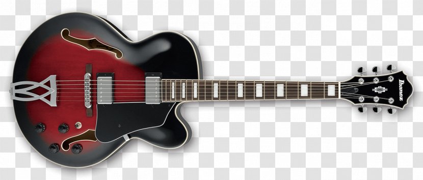 Ibanez Artcore Series AF75 Semi-acoustic Guitar Vintage ASV10A - Acoustic Transparent PNG