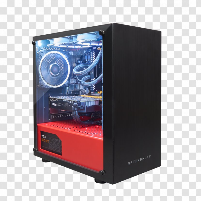 Computer Cases & Housings Aftershock Festival System Cooling Parts Toughened Glass - Personal - Central Processing Unit Transparent PNG