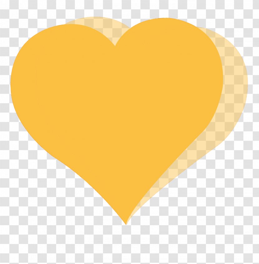 Love Background Heart - Orange - Symbol Transparent PNG