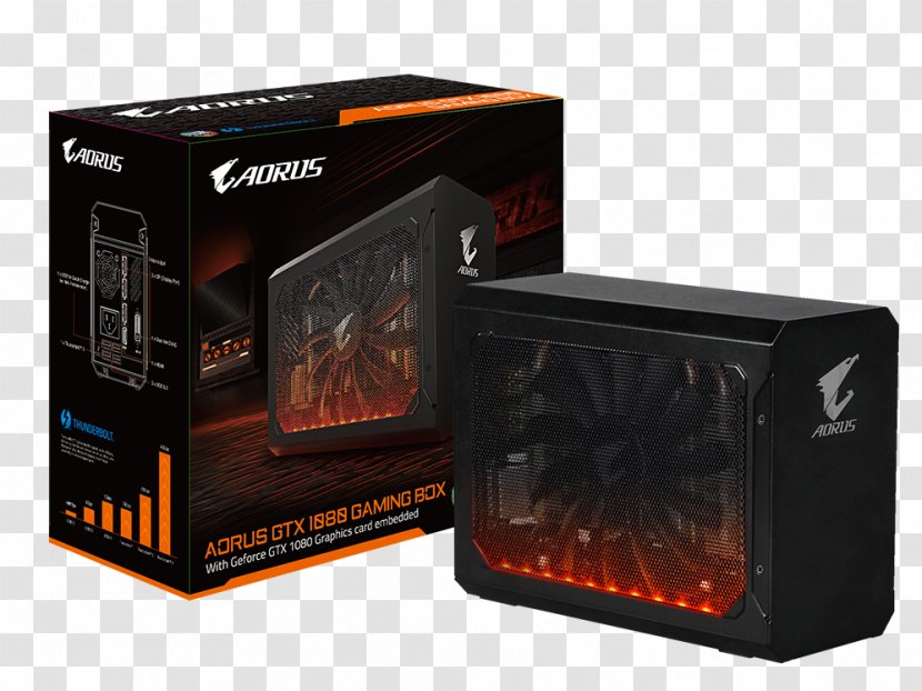 Graphics Cards & Video Adapters Laptop Gigabyte Technology GeForce AORUS - Electronics Accessory - Test Box Transparent PNG