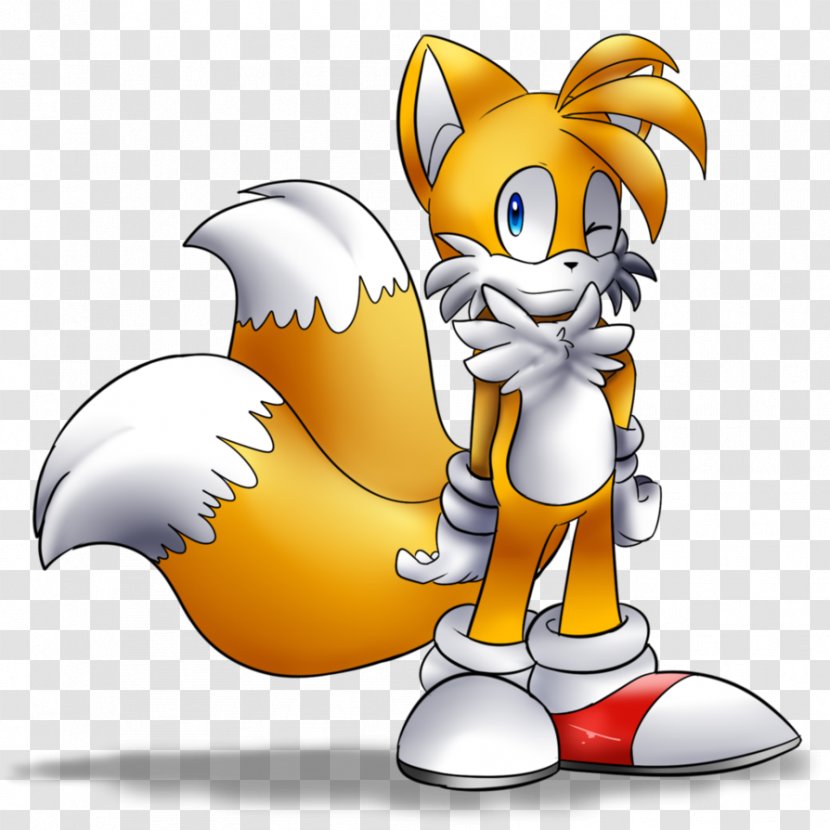 Tails Ariciul Sonic Desktop Wallpaper Drawing - Cartoon Transparent PNG