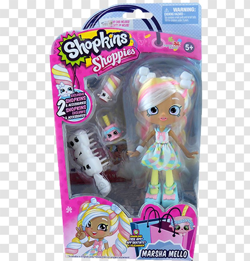 Barbie Doll Shopkins Toy Figurine - Playset - Shoppies Transparent PNG