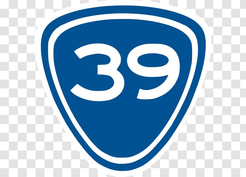 Bundesautobahn 39 Symbol Traffic Sign - Tai Transparent PNG