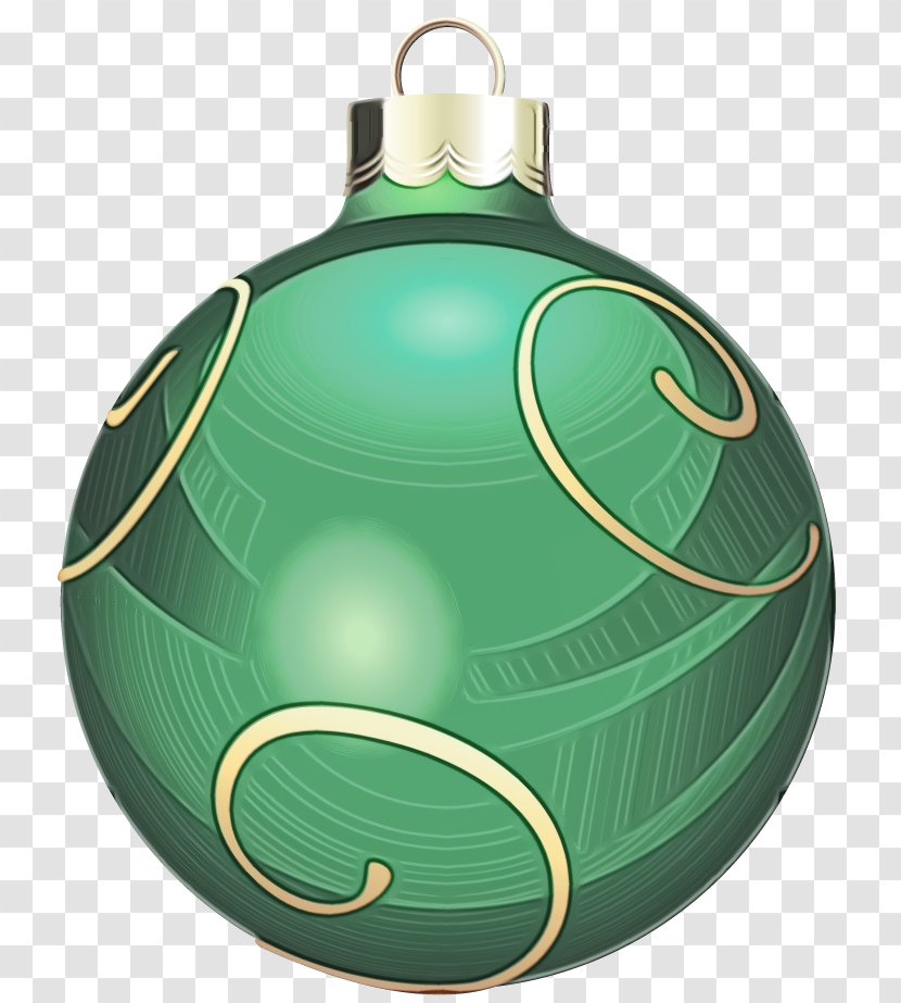 Christmas Tree Balls - Ornament - Holiday Green Transparent PNG