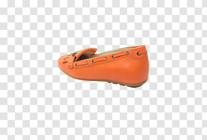 Shoe - Orange - Casual Shoes Transparent PNG