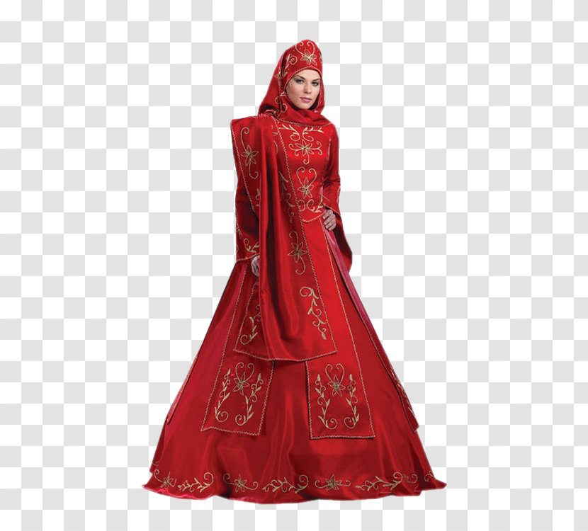 Gown Dress Abaya Hijab Prom - Costume Transparent PNG
