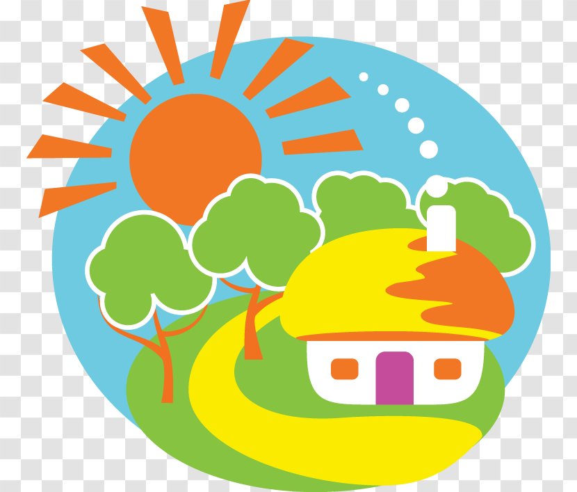The Wendy House Day Nursery Clip Art - Yellow - Windy Cliparts Transparent PNG