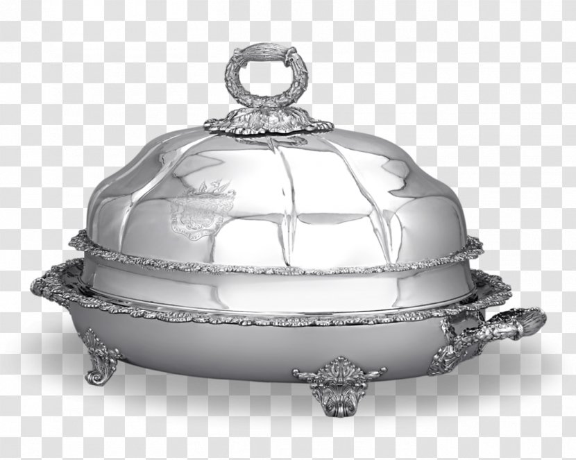 Tureen Silver Game Meat Plate Cutlery - Dishware Transparent PNG