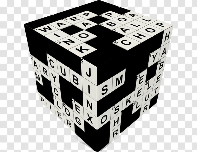 Jigsaw Puzzles V-Cube 7 Rubik's Cube Crossword - Puzzle Transparent PNG