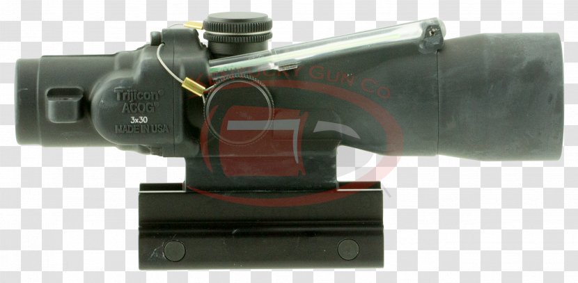 Trijicon Advanced Combat Optical Gunsight Firearm Gun Barrel Reflector Sight - Holsters Transparent PNG