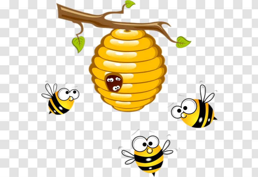 Honey Bee Beehive Clip Art - Bumblebee Transparent PNG