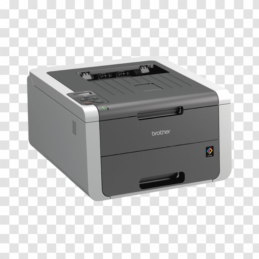 Laser Printing Brother Industries Printer Color - Electronics Transparent PNG