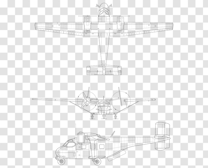 Helicopter Rotor Aircraft Propeller Sketch Transparent PNG