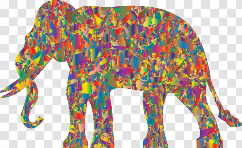 Elephant Modern Art Clip Transparent PNG