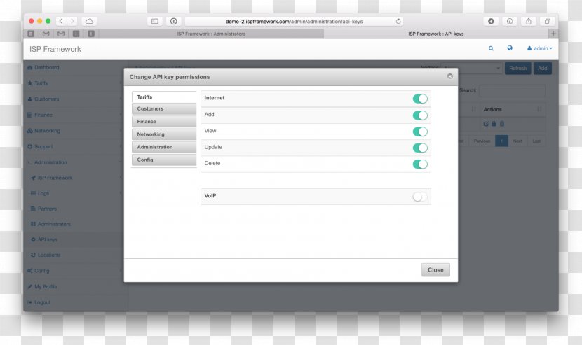 Splynx Computer Program Customer Service Brand - Screenshot - File System Permissions Transparent PNG