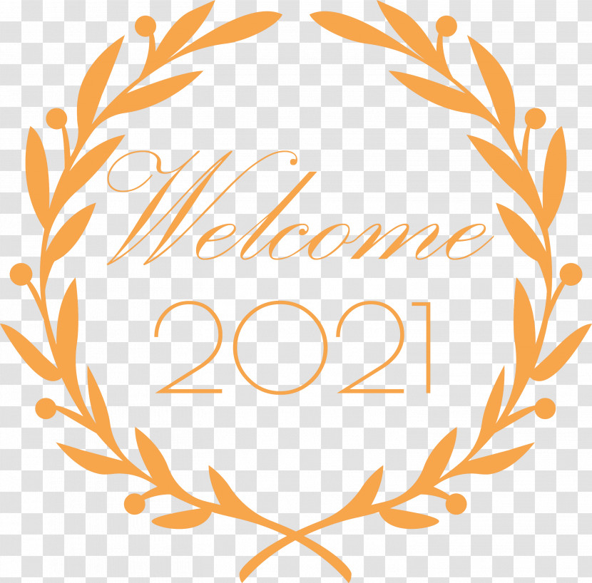 New Year 2021 Welcome Transparent PNG