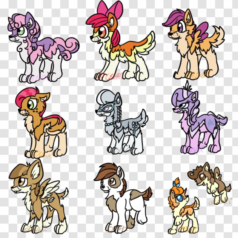 Cat Dog Breed Clip Art Horse - Heart Transparent PNG