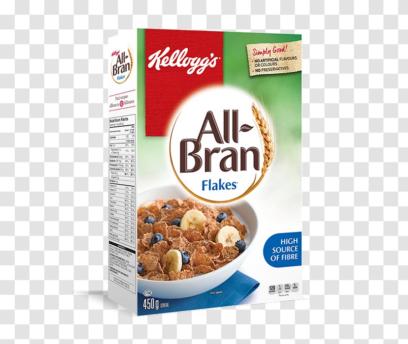 Breakfast Cereal Kellogg's All-Bran Buds Corn Flakes - Muesli - Ingredient Transparent PNG