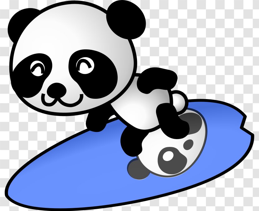 Surfing Bear Free Content Clip Art - Website - Pax Cliparts Transparent PNG