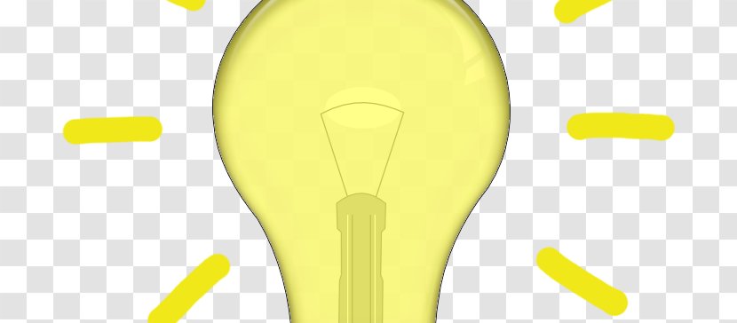 Product Design Line Font - Yellow - Lampu Hemat Energi Transparent PNG