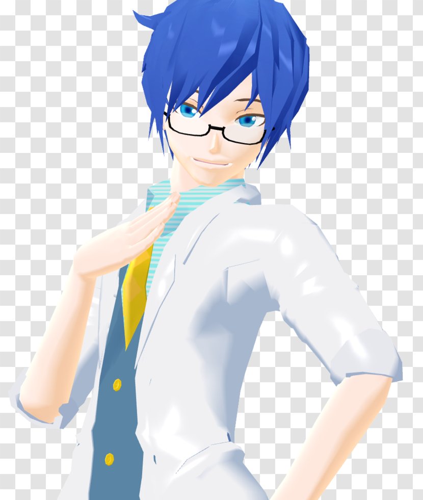 Kaito Kuroba Hatsune Miku MikuMikuDance Kaitō - Heart Transparent PNG