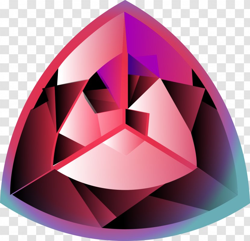 Diamond Gemstone - Sphere - Colorful Crystal Transparent PNG