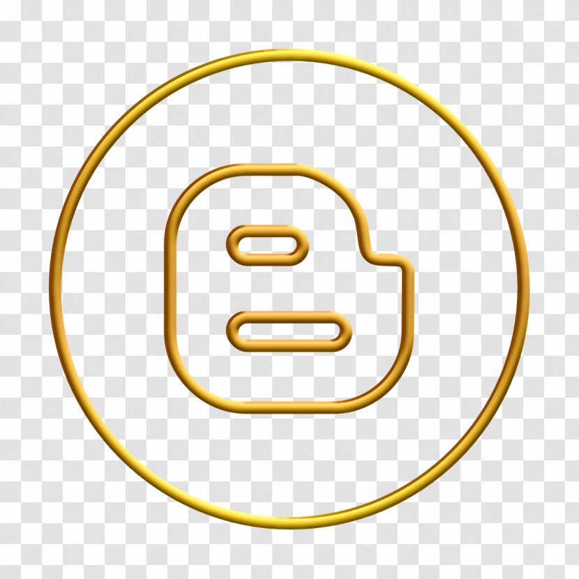 Blog Icon Blogger Circles - Smile - Emoticon Transparent PNG