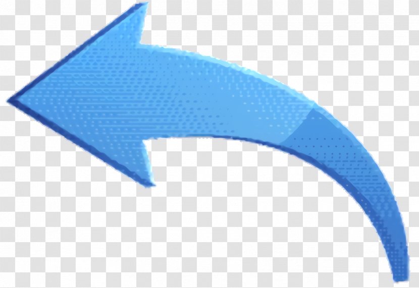 Angle Fin - Logo - Electric Blue Transparent PNG